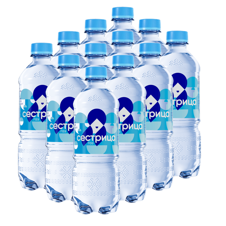 Газированная, 0.5л